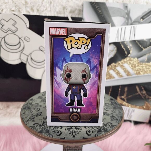 💕 NWT Drax Funko Pop! #1204 Marvel Guardians Collectible #7168 💕 - Picture 4 of 6